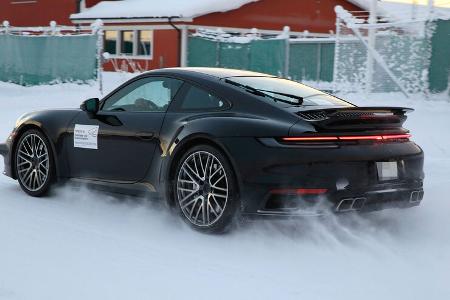 Erlkönig Porsche 911 Turbo Facelift