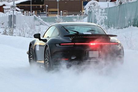 Erlkönig Porsche 911 Turbo Facelift
