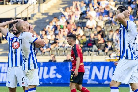 K.o. in der Nachspielzeit: Hertha verliert auch gegen Wehen