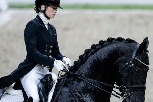 Direkter Vergleich mit Dalera: Glamourdale zur Dressur-EM