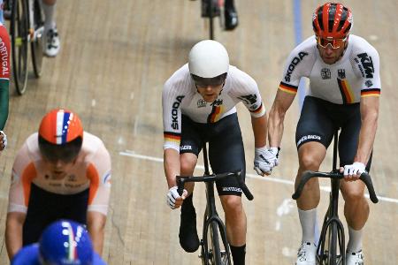 Bahnrad: Kluge und Reinhardt verpassen dritten Madison-Titel