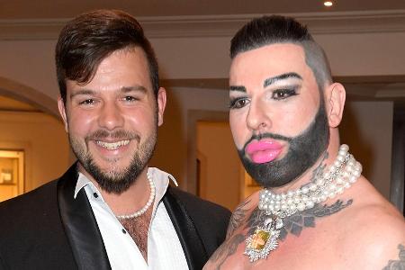 Harald Glööckler und CDU-Politiker Marc-Eric Lehmann sind kein Paar