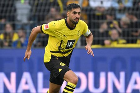 MITTELFELD: Emre Can - Note: 3,5 - Der neue BVB-Kapitän wirkte in den ersten Minuten seltsam nervös. Holte sich nach einem rüden Einsteigen früh die Gelbe Karte ab (8.). Danach steigerte sich Can zwar, ging weiter bissig in die Zweikämpfe, suchte aber auch immer die spielerische Lösung - die er leider nicht immer fand.