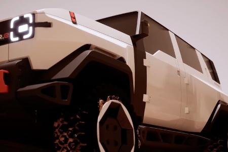 Mahindra Thar.e Elektro SUV Concept 2023