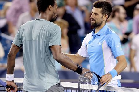 19. Sieg im 19. Duell: Djokovic für Monfils nicht zu knacken