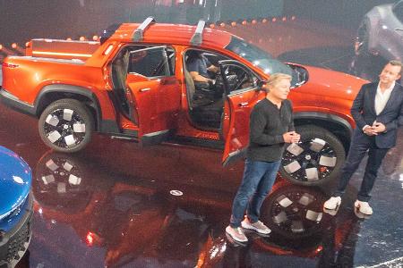 Fisker Alaska Elektro-Pick-up beim Product Vision Day