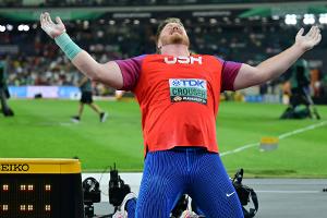 Nach Blutgerinnseln: Crouser holt nächstes Kugel-Gold