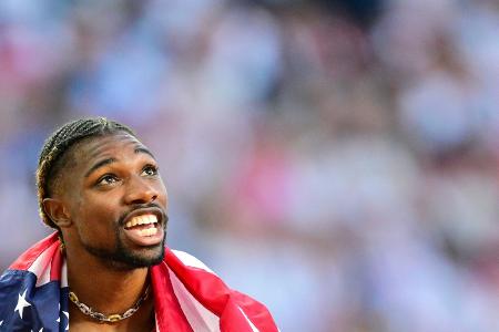 Lyles neuer Weltmeister über 100 m