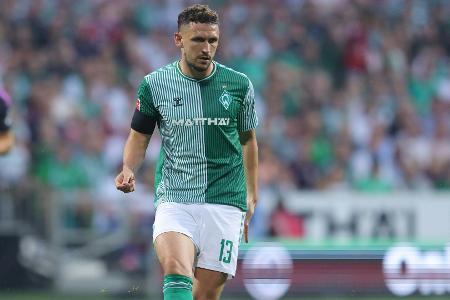 Atemwegserkrankung: Bremen ohne Verteidiger Veljkovic