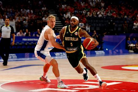 Basketball-WM: Australien bezwingt Finnland deutlich