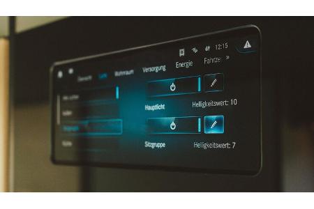 digitales Kontrollpanel, Bordtechnik