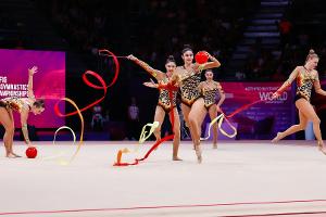 Gymnastik-WM in Valencia: Deutsche Gruppe Achte im Mehrkampf