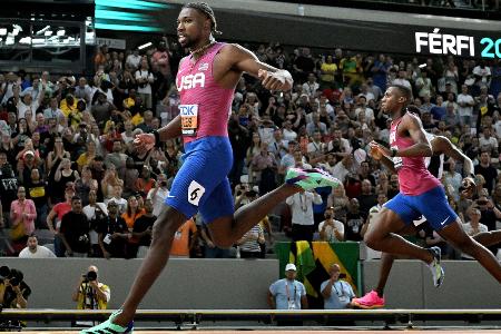 Lyles triumphiert auch über 200 m - Jackson verteidigt Titel