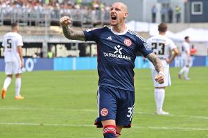 Düsseldorf lässt Elversberg keine Chance