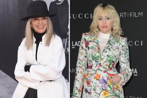 Diane Keaton ehrt neuen Song von Miley Cyrus mit besonderem Video