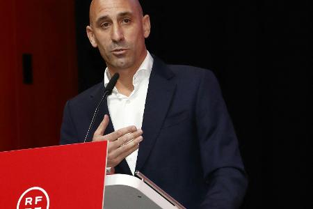 Medien: Rubiales droht Montag längere Sperre