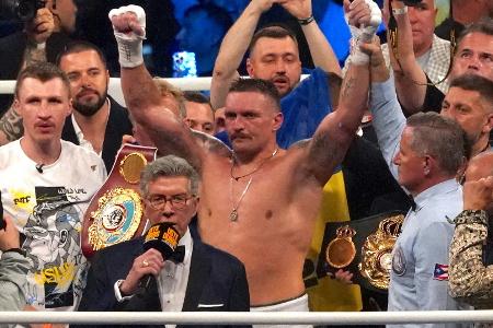 Boxen: Usyk verteidigt WM-Titel gegen Dubois erfolgreich
