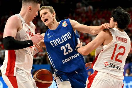Basketball-WM: Finnland gescheitert, Kanada mit Rekord