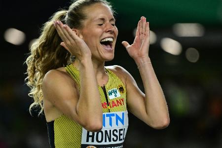 Hochsprung: Honsel WM-Achte - Ukrainerin Mahutschich siegt