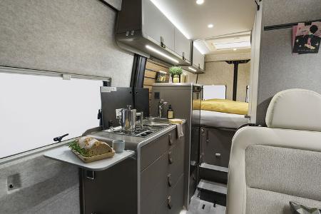 Campingbus Hymer Grand Canyon S Bett