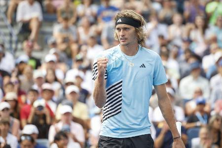 US Open: Zverev mit überzeugendem Auftaktsieg