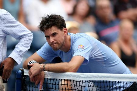 Der Magen streikt: Thiem muss bei US Open aufgeben