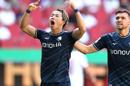 Doppelpack von Asano: Bochum holt Punkt in Augsburg