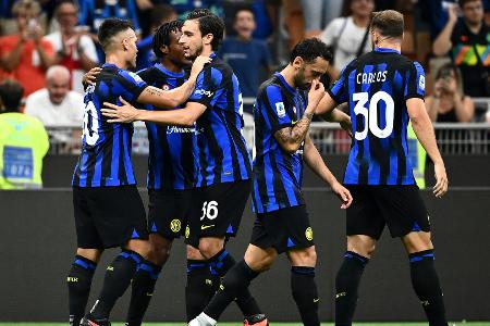 Inter mit Milan an der Spitze - auch Juve siegt