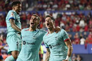 La Liga: Lewandowski rettet Barca-Sieg vom Punkt