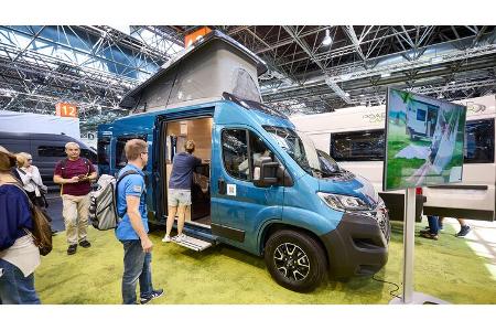 Roadcar 540 R, Reisemobil, Petrolblau, Messe