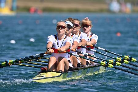 Ruder-WM: Doppelvierer der Frauen erreicht Halbfinale