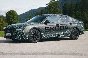 Skoda Superb Limousine Erlkönig