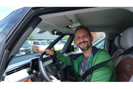 VW ID.Buzz Fahreindruck Cockpit und Navigation