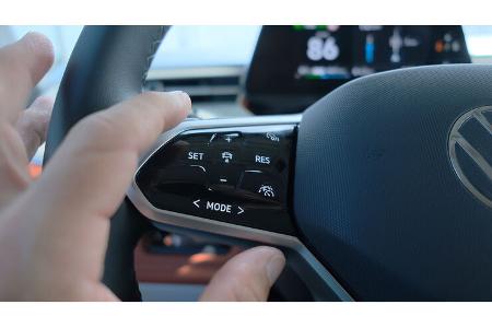 VW ID.Buzz Fahreindruck Lenkrad