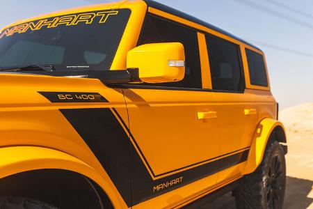 Scheiben des Manhart BC 400