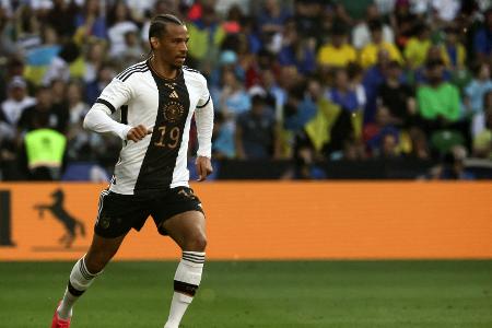 Sane vor Testspiel-Doppelpack: 