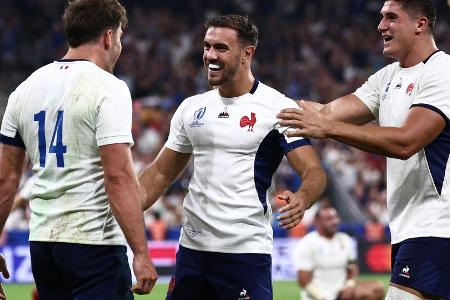 Rugby-WM: Frankreich schlägt All Blacks im Eröffnungsspiel