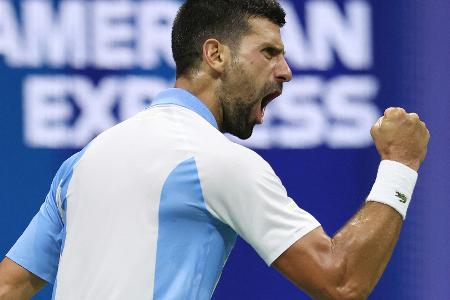 Djokovic zum zehnten Mal im US-Open-Finale