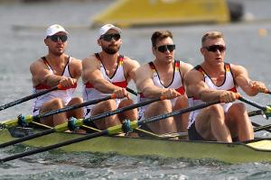 Rudern: Männer-Doppelvierer im WM-Finale abgeschlagen