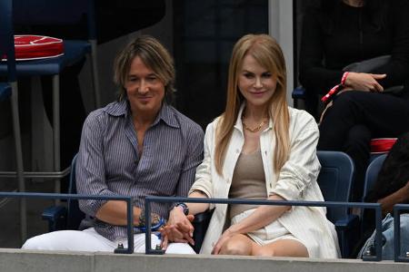 Auch Nicole Kidman und ihr Mann, der Sänger Keith Urban, ließen sich das packende Finale nicht entgehen, genauso...