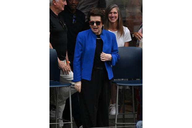 ...wie Tennis-Legende Billie Jean King.