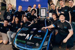 TU München muc022 Elektroauto Reichweitenrekord Guinness