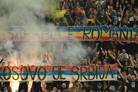 Qualispiel Rumänien-Kosovo zwischenzeitlich unterbrochen