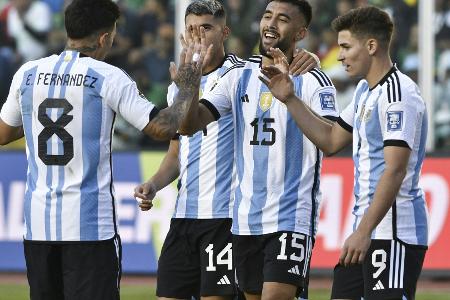WM-Qualifikation: Argentinien und Brasilien weiter siegreich
