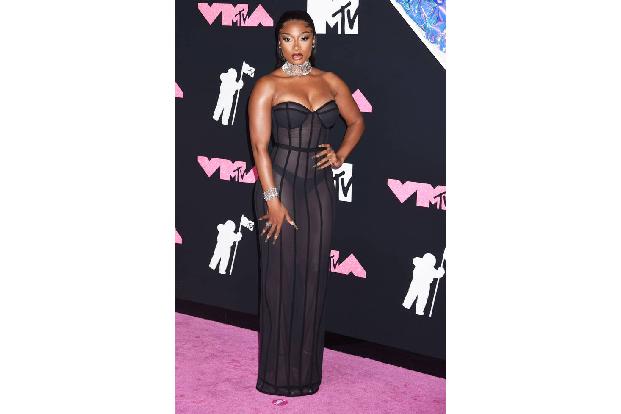 Auch Megan Thee Stallion musste sich von Taylor Swift in mehreren Kategorien geschlagen geben.
