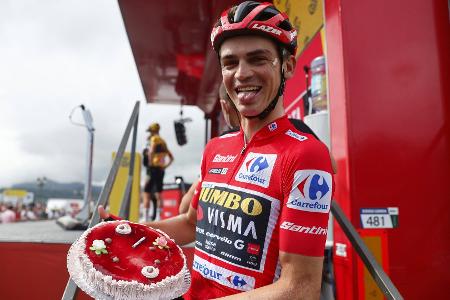 Vuelta: Geburtstagskind Kuss nach Quälerei weiter in Rot