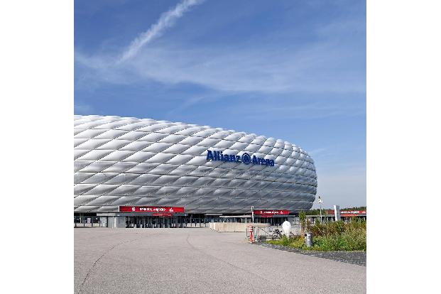 Platz 3: Allianz Arena (FC Bayern München) - Zuschauerschnitt: 75.000
