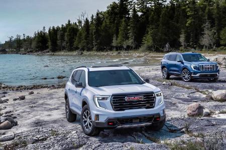 GMC Acadia Modelljahr 2024 Premiere Detroit