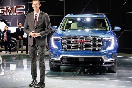 GMC Acadia Modelljahr 2024 Premiere Detroi