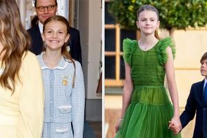 Thronjubiläum: Überraschende Auftritte der jungen Prinzessin Estelle